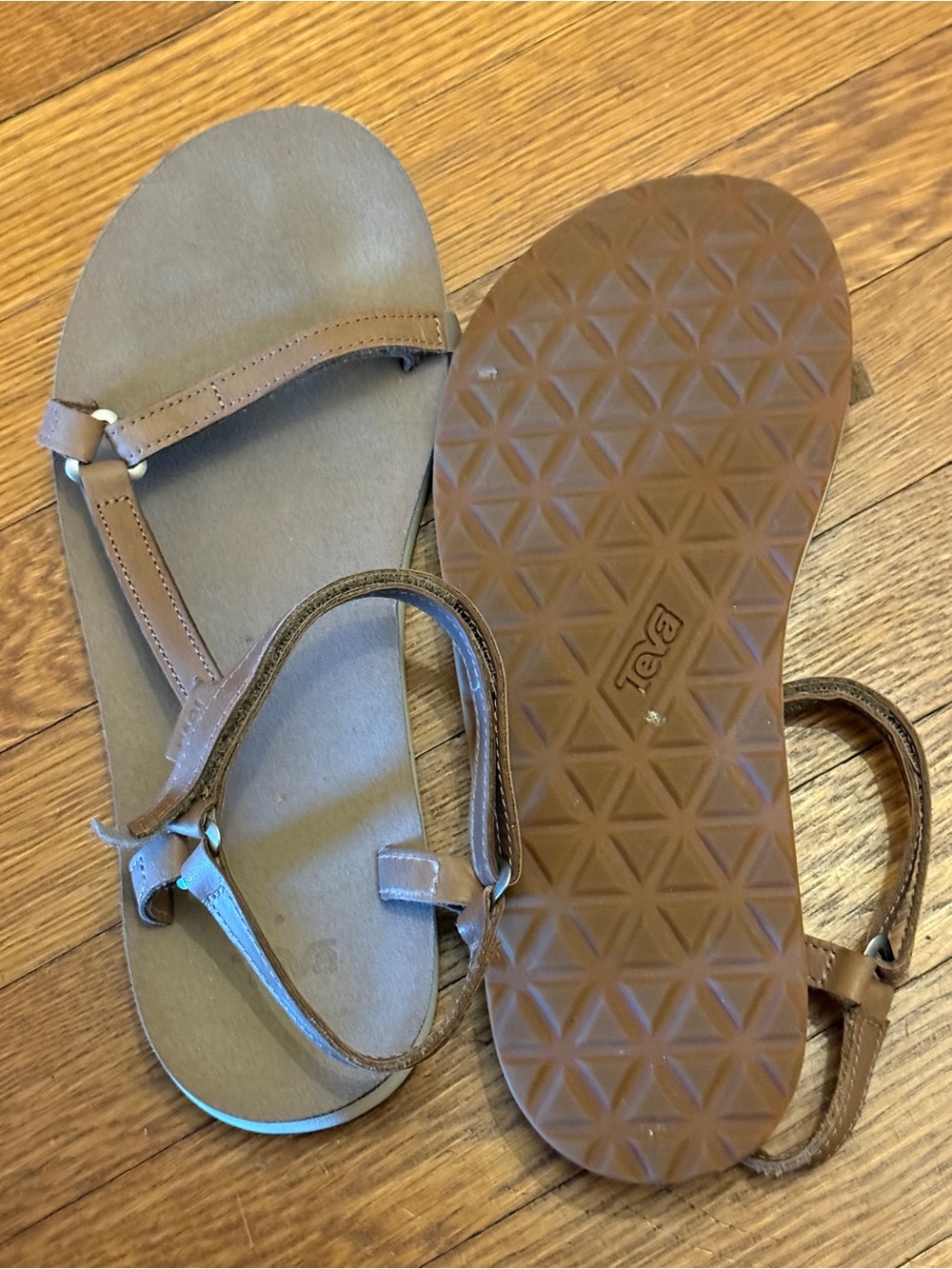 Teva slim Lea sandals wm 10